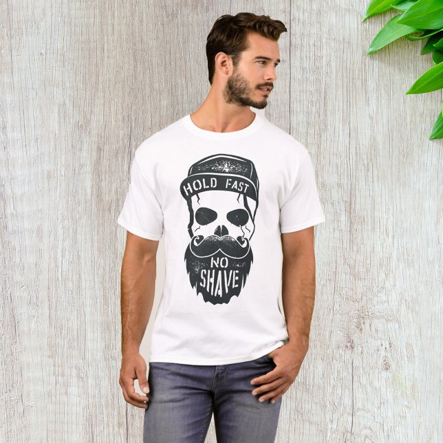 T-shirt Tiens Bon Pas de Rasage (Créateur téléchargé)
