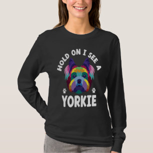 T-shirt Tiens, je vois un Yorkie drôle Terrier Yorkshire H