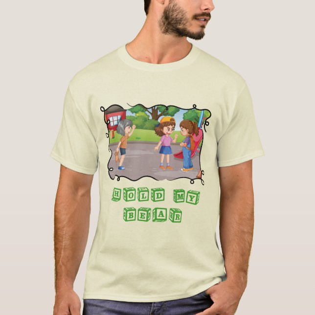 T-shirt Tiens mon ours (Devant)