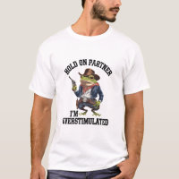 Tiens-toi partenaire je suis un cow-boy grenouille