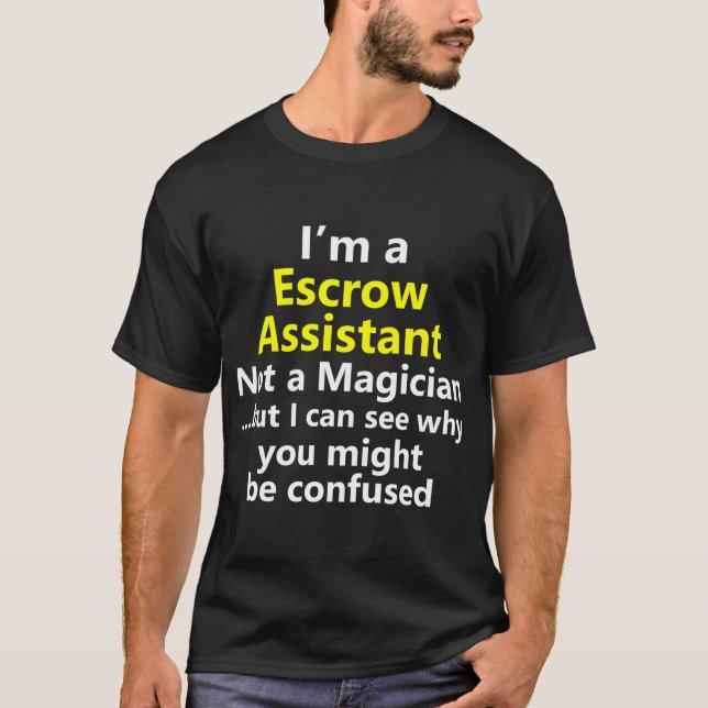 T-shirt Tiers de confiance Poste Carrière Profession (Devant)