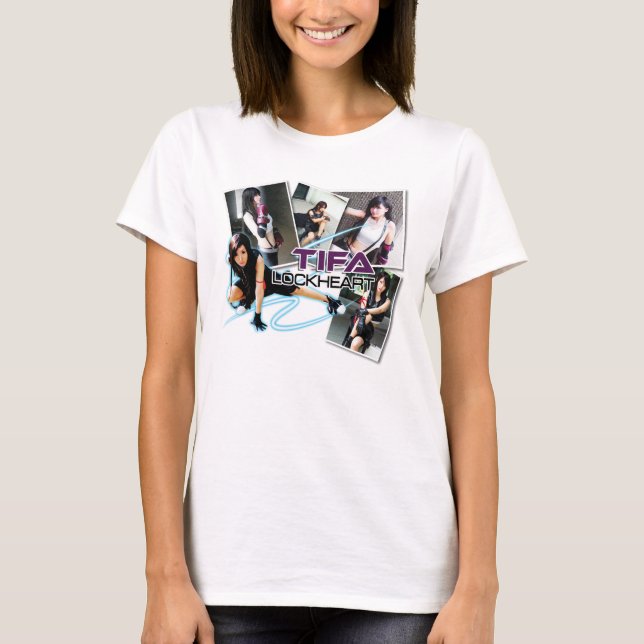 T-shirt Tifa LockHeart Women Shirt (Devant)