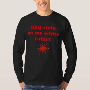 T-shirt Tige barbecue sur mon blanc 1