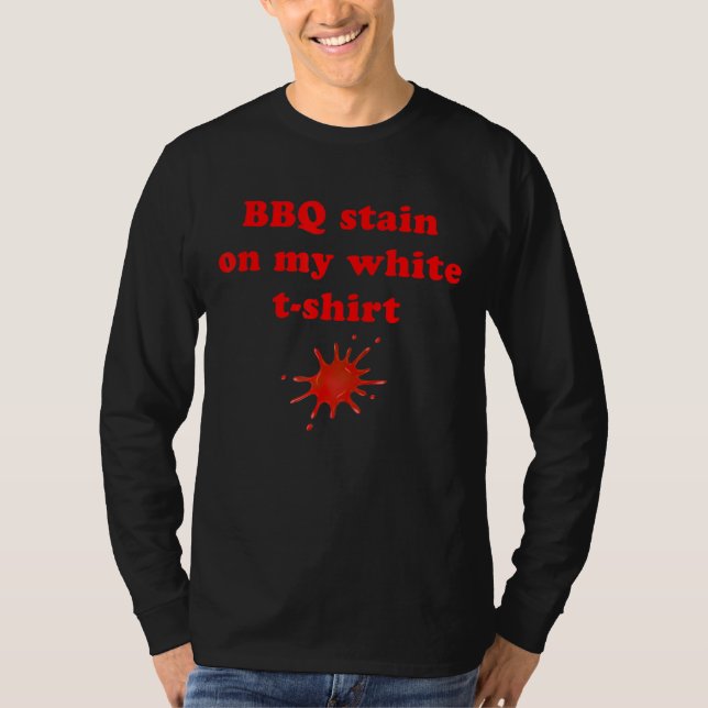 T-shirt Tige barbecue sur mon blanc 1 (Devant)