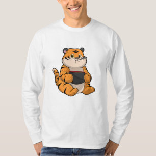 T-shirt Tiger à manger avec Bowl