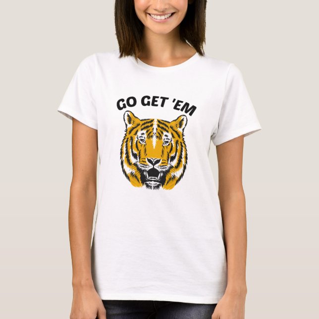 T-SHIRT TIGER ALLEZ LES EUX (Devant)