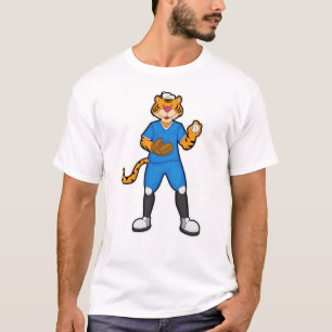 T-shirt Tiger au baseball avec gant et Casquette de baseba