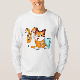 T-shirt Tiger chat avec Coussin
