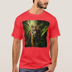 T-shirt Tiger Chemise Jungle Safari Faune Animal Tiger Me