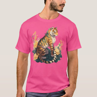 T-shirt Tiger Ciel