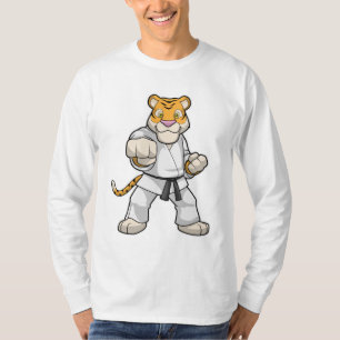 T-shirt Tiger dans les arts martiaux Karate