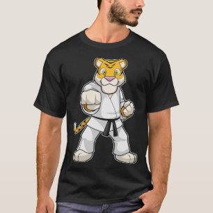 T-shirt Tiger dans les arts martiaux Karate 1