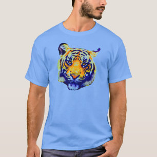 T-shirt Tiger Eyes Pop Art