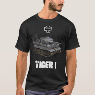 T-shirt Tiger I Allemand Lourd Tank 2ÈME GUERRE MONDIALE M