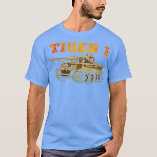 T-shirt Tiger I Tank Allemagne WorldII 3