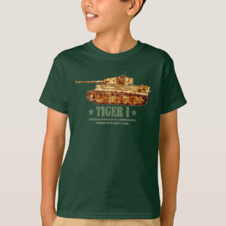 T-shirt Tiger I World War Deux Allemand Lourd Tank Panzer