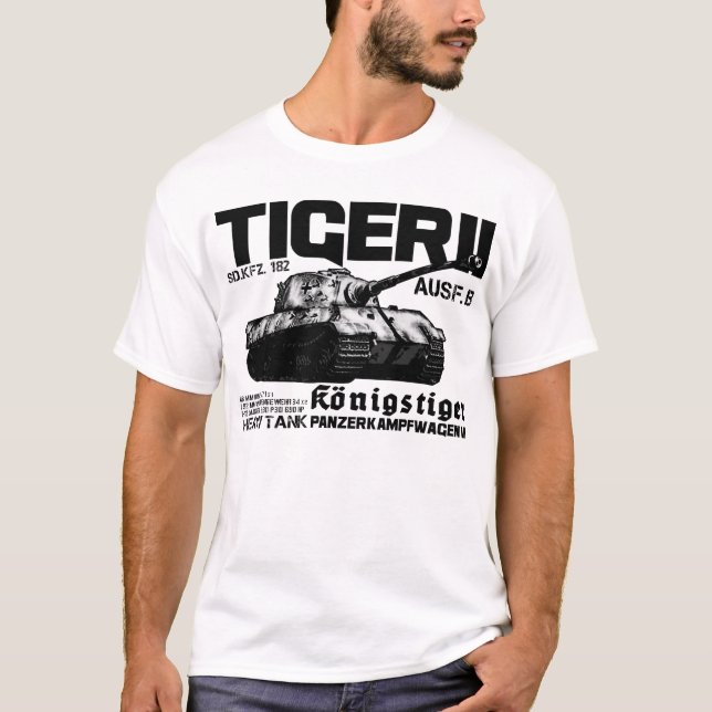 T-shirt Tiger II (Devant)