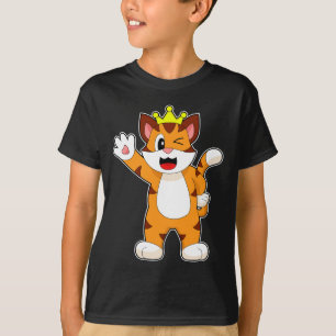 T-shirt Tiger King Crown