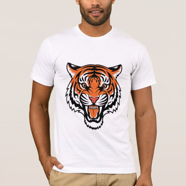 T-shirt Tiger Majesté (Devant)