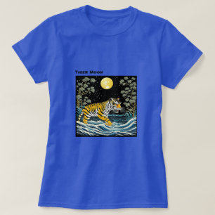 T-shirt Tiger Moon