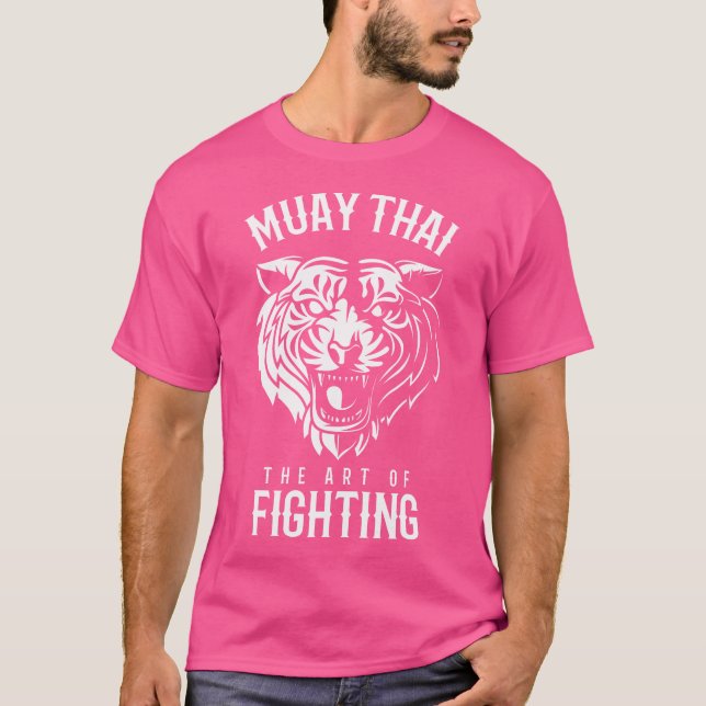 T-shirt Tiger Muay Thai Et Kickboxing (Devant)