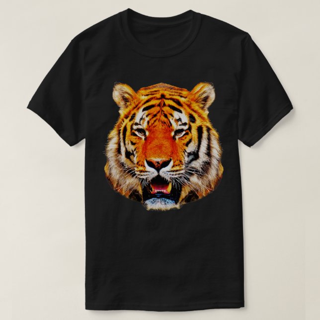 T-shirt Tiger Orange Tee (Design devant)