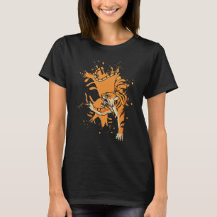 T-shirt Tiger Predator Wilderness Wildlife Big Cat Safari