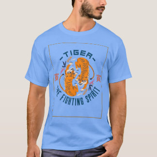 T-shirt Tiger Roi Esprit combattant