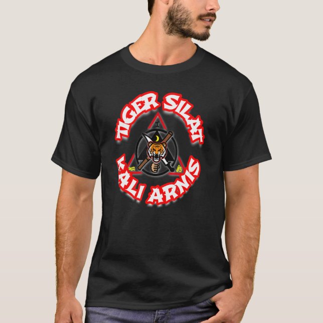 T-SHIRT TIGER SILAT KALI ARNIS (Devant)