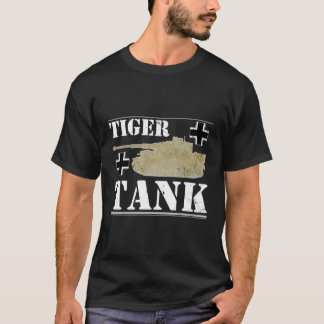 T-shirt Tiger Tank Historique Guerre Mondiale 2 2ème guerr
