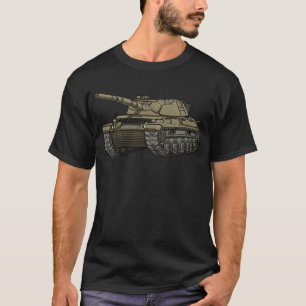 T-shirt Tiger Tank World War II Allemand Tank 2ÈME GUERRE