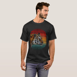 T-shirt Tiger Tiger Retro Cadeaux de chat Vintage