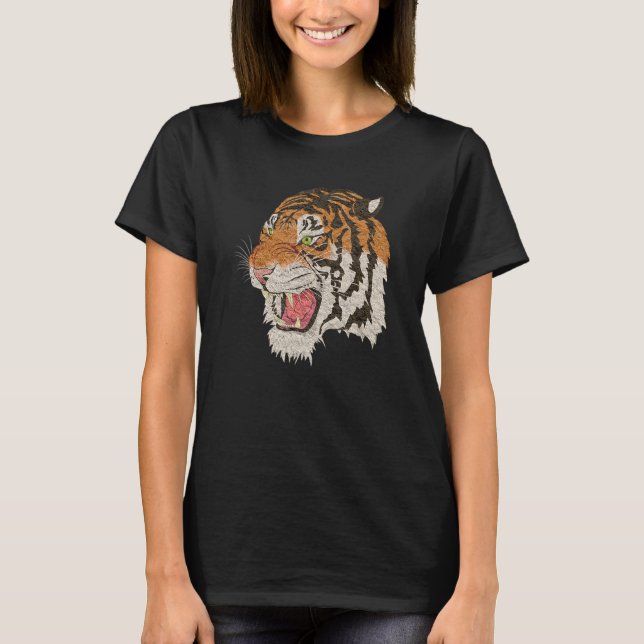 T-shirt Tiger Tiger Tiger Tiger Tiger Wild (Devant)