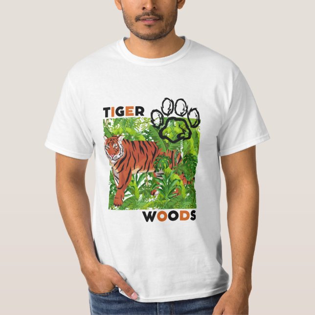 T-shirt Tiger Woods (Devant)