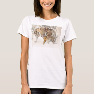 T-shirt Tigers élégants et modernes personnalisés Modèle t