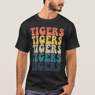 T-shirt Tigers High School Tigers Sports Team Retro Tigers