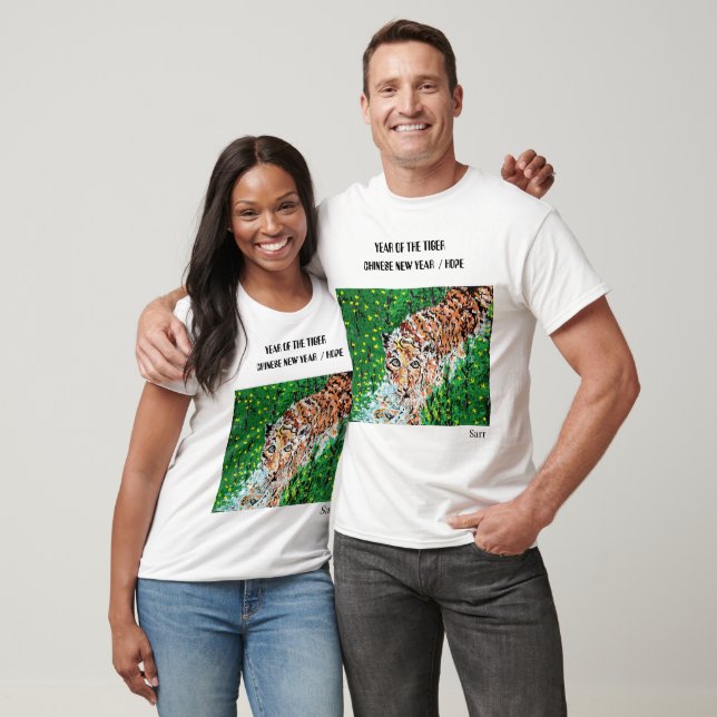 T-shirt : Tigre (Unisexe)
