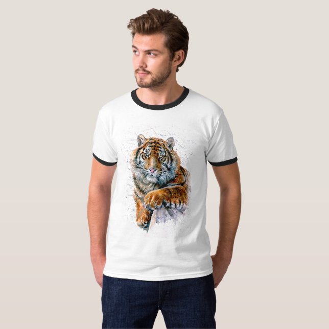 T-shirt Tigre (Devant entier)