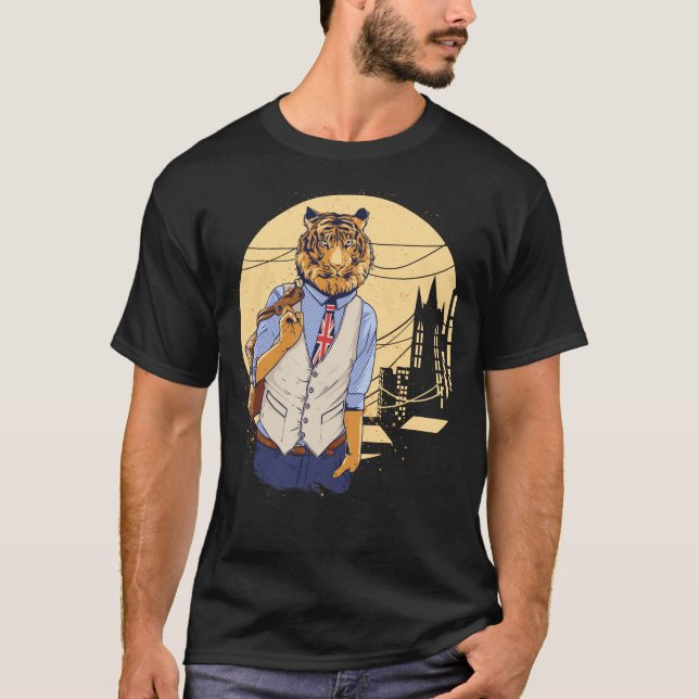 T-shirt tigre (Devant)