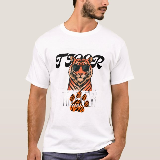 T-shirt tigre (Devant)