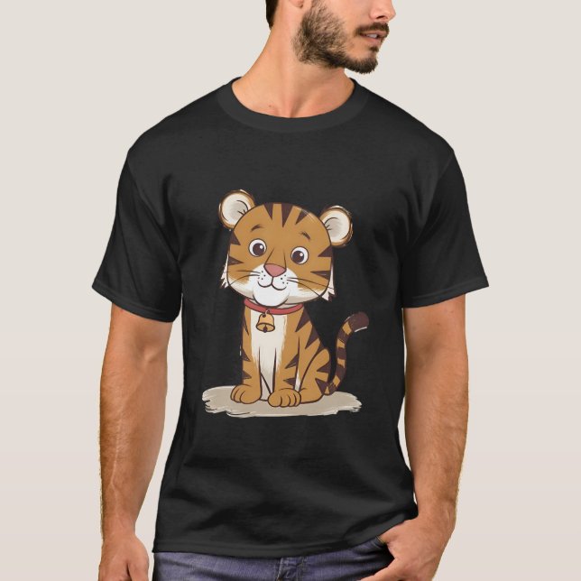 T-shirt tigre (Devant)