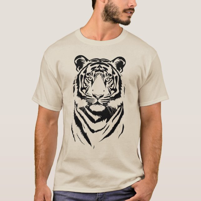 T-shirt tigre 1 (Devant)