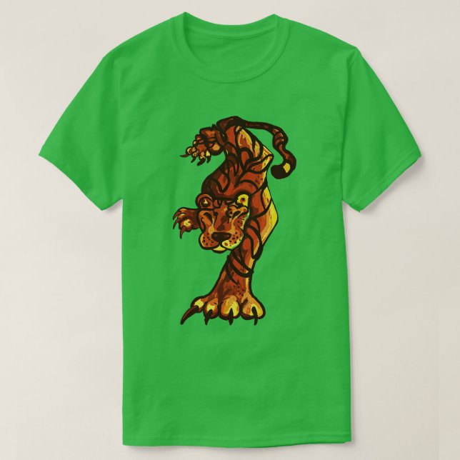 T-shirt Tigre à capuchon (Design devant)
