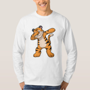T-shirt Tigre à Hip hop Dance Dab