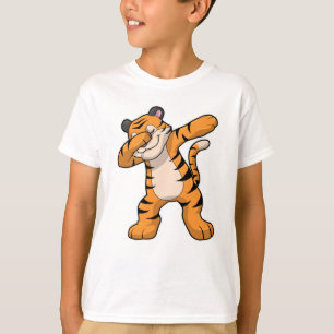T-shirt Tigre à Hip hop Dance Dab