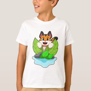 T-shirt Tigre à la chasse