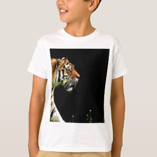 T-shirt Tigre approchant - Oeuvres d'art d'animaux sauvage