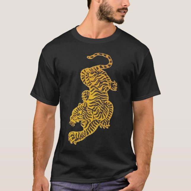 T-shirt Tigre asiatique (Devant)