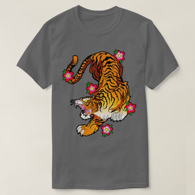 T-shirt Tigre asiatique (Design devant)