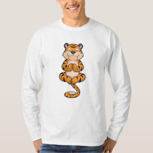 T-shirt Tigre au Yoga Fitness